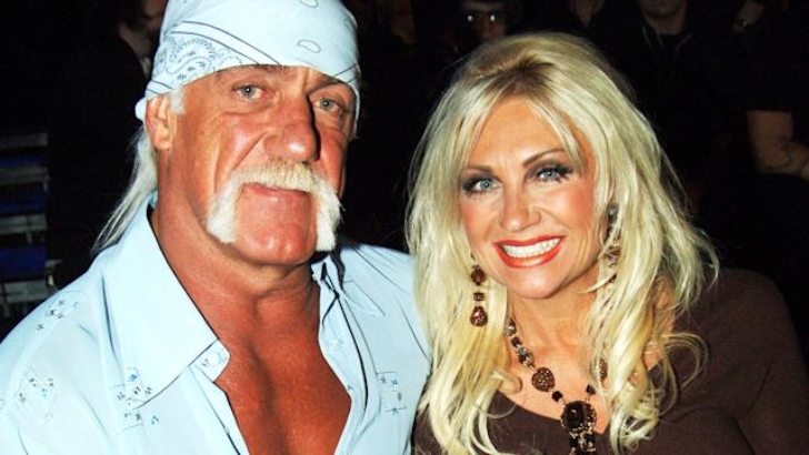 Hulk Hogan with his first wife Linda Hogan